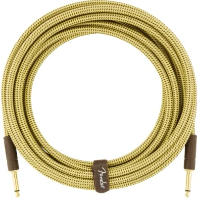 Abbildung von Fender Deluxe Series Gitarreninstrumentenkabel, 3m, Gerade/Gerade, Tweed