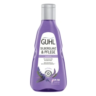 Abbildung von Guhl Silberglanz &amp; Pflege Shampoo Inhalt: 250 ml Anti Gelbstich und für graues blondes Haar
