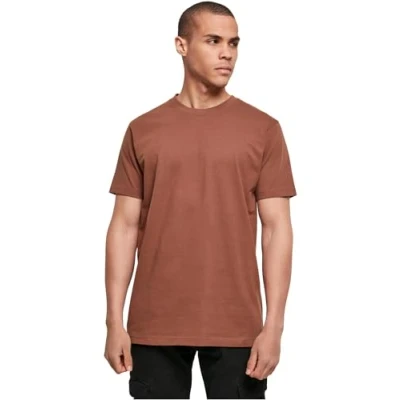 Abbildung von Build Your Brand Herren BY004 T Shirt Round Neck Shirt, bark, M