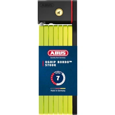 Abbildung von ABUS 86745 Faltschloss, Grün (Lime), 100 cm
