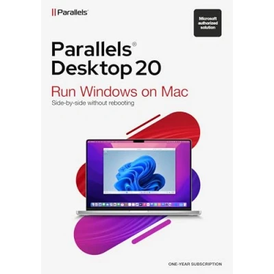 Abbildung von Parallels Desktop 20 für Mac Ausführen von Windows auf Virtual Machine Software 1 Gerät Benutzer Jahr Code [Kurier]