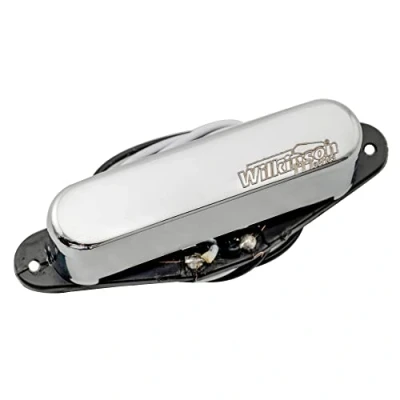 Abbildung von Wilkinson WOV Vintage Alnico 5 Telecaster Tonabnehmer Hals Pickup für Tele Style E Gitarre, Chrom