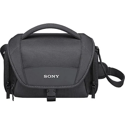 Abbildung von Sony LCSU21 LCS U21 Universal Tasche für Handycam, Alpha und Cybershot Kameras, Schwarz