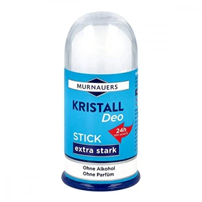 Abbildung von Murnauers Kristall Deo Stick, 24h Schutz, mild &amp; hautverträglich, ohne Alkohol, 100g