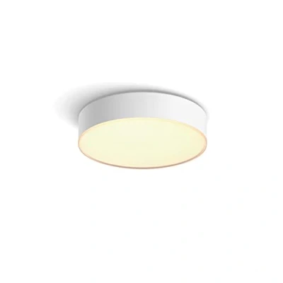 Abbildung von Philips Hue White Amb. Enrave Deckenleuchte S weiß 1200lm inkl. Dimmschalter