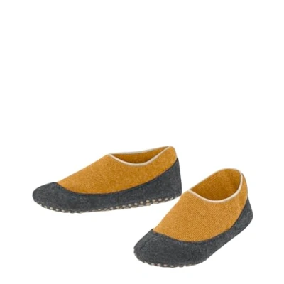 Abbildung von FALKE Unisex Kinder Cosy Slipper K Hp Wolle Rutschhemmende Noppen Stoppersocken, Gelb Curcuma 1853, 31/32 EU