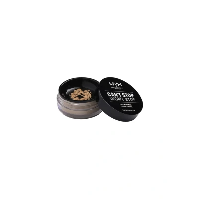 Abbildung von Nyx Professional Makeup CAN ́T STOP WON Setting Powder Fixierspray und Fixierpuder, Damen, Größe: 6 g, 3 medium