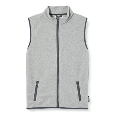Abbildung von Playshoes Fleece Weste Unisex Kinder Outdoor Oberteil, grau/melange, 74