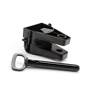 Abbildung von Rolly Toys X99100006880 rollyTrailer Adapter (für Traktoren, Zubehör für Trettraktoren, zum anhängen von Trailern), Schwarz