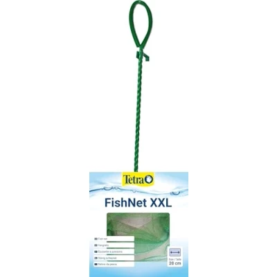 Abbildung von Tetra FN Fish Net Größe XXL hochwertiges Fangnetz aus reißfestem Nylon, der Kescher ermöglicht das leichte und schonende Fangen von Fischen dem Aquarium, Netzgröße 20 cm