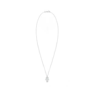 Abbildung von Elli Hamsa BOHO Halskette silvercoloured, Damen, Größe: 45, Silver coloured