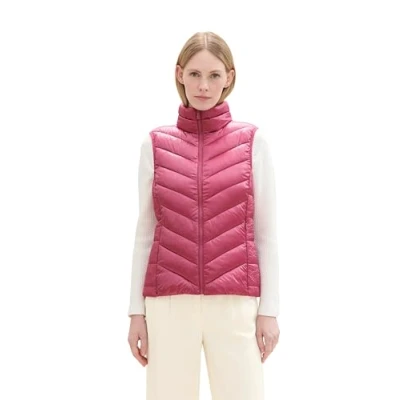Abbildung von TOM Tailor Stepp Weste, Damen, Größe: Medium, Pink velvet