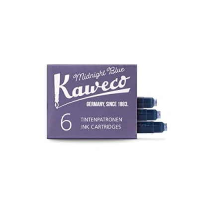 Abbildung von Kaweco Tintenpatronen Mitternachtsblau 6 Stück