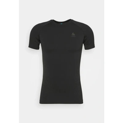 Abbildung von ODLO Performance WARM ECO CREW NECK Unterhemd/shirt, Herren, Größe: 58/60, Black/new graphite grey