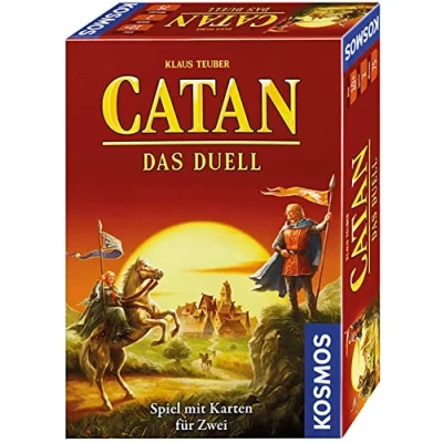 Abbildung von KOSMOS 693732 Catan Das Duell, Spiel mit Karten fürgenau 2 Spieler, für Personen, Gesellschaftsspiel ab 12 Jahre Brettspiel
