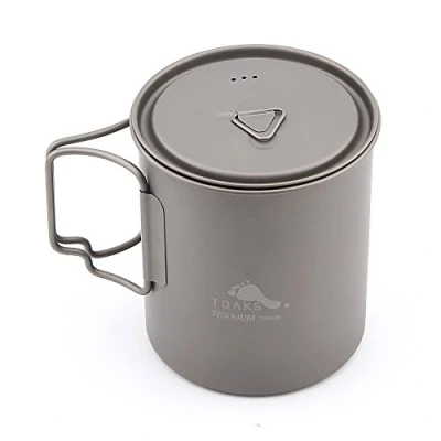 Abbildung von TOAKS Outdoor Camping Titan Cup und Topf (a 750ml Becher)