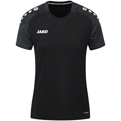 Abbildung von JAKO Damen T Shirt Performance, Schwarz/Anthra Light, 42