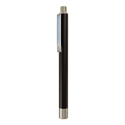 Abbildung von DocCheck LED Diagnostikleuchte &quot;Blink&quot; Helle LED, Verschiedene Farben, Robustes Metallgehäuse, Clip für festen Halt, Ideal Ärzte und Pflegepersonal (Schwarz)