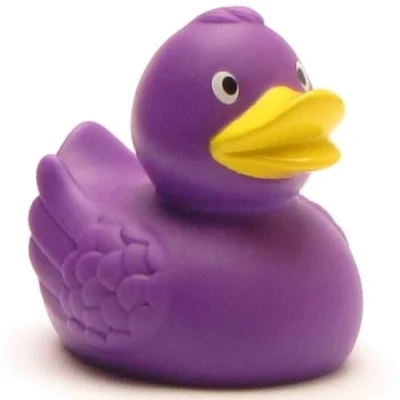 Abbildung von Badeente Selina violett