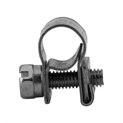 Abbildung von 10 teile/satz Schlauchschellen Edelstahl Schwere T Bolzen Mini Kraftstoffleitung Rohrschellen 6mm 20mm(13 15Mm)