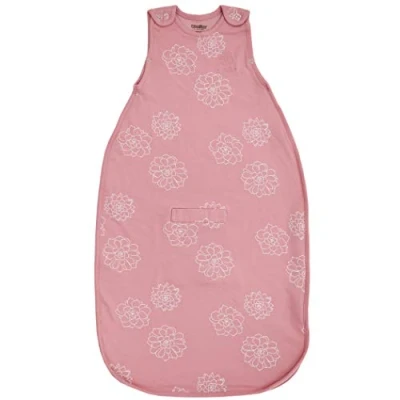 Abbildung von Woolino 4 Saison Schlafsack Ultimativer aus Merinowolle Zwei Wege Reißverschluss einstellbar Universal Größe (2 24 Monate), Saftig Blume