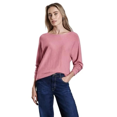 Abbildung von STREET ONE Damen A302974 Dolman Pullover, Sugar Coral Mel., 40 EU