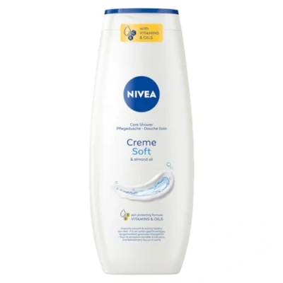 Abbildung von NIVEA Creme Soft Pflegedusche (500 ml), zart duftendes Duschgel mit samtweichem Schaum, seidige Cremedusche wertvollem Mandel Öl