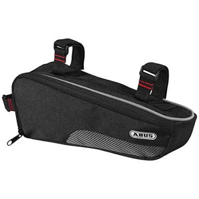 Abbildung von ABUS Fahrradtasche Basico ST 5200 Rahmentasche mit Klettbandverschluss 255 mm x 65 1,2 Liter Fassungsvermögen