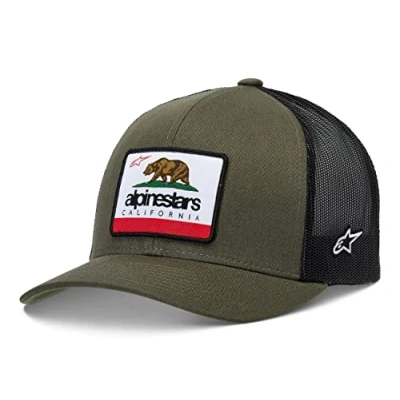 Abbildung von Alpinestars Herren Cali 2.0 Baseball Cap, Military Green/Black, Einheitsgröße EU