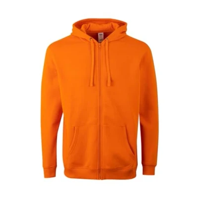 Abbildung von Mukua Unisex Sf270u Kapuzenpullover mit Reißverschluss, Orange, L