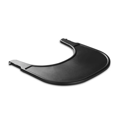 Abbildung von hauck Klickbrett für Alpha+ &amp; Beta+ Holzhochstuhl Alpha Click Tray, aus Recyceltem Material (GRS zertifiziert), Schnelle Klickbefestigung am Hochstuhl, Einfach zu Reinigen (Black)
