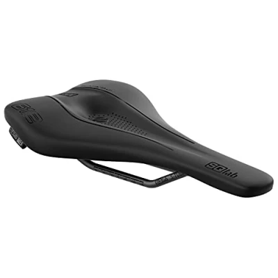 Abbildung von SQlab Unisex Erwachsene 612 Ergowave Active 2.1 Road &amp; MTB Race Fahrradsattel, Schwarz, 16 cm