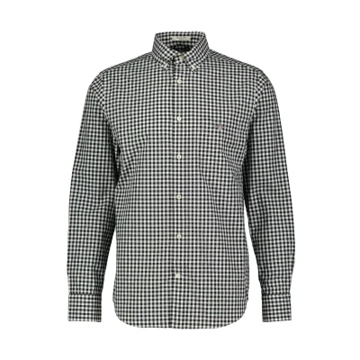 Abbildung von GANT Hemd schwarz, Herren, Größe: 3XL, Schwarz
