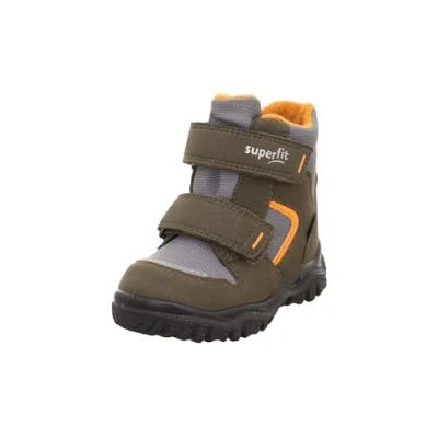 Abbildung von Superfit Jungen Husky Schneestiefel, Grün Orange 7010, 30 EU Schmal