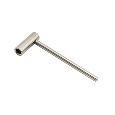 Abbildung von Musiclily Pro 6mm Stahl Guitar Truss Rod Wrench Schraubenschlüssel Halsstab Schlüssel Luthier Werkzeug für Gitarre Bass, Nickel