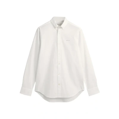 Abbildung von GANT Regular FIT Pinpoint Oxford Hemd, Herren, Größe: XL, White