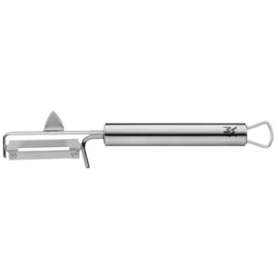 Abbildung von WMF Profi Plus Kartoffelschäler Pendelklinge 19 cm, Pendelschäler einschneidig, Gemüseschäler, Cromargan Edelstahl teilmattiert, spülmaschinengeeignet