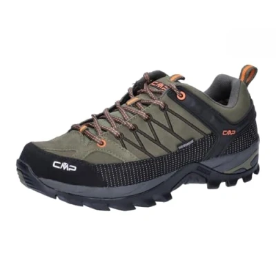 Abbildung von CMP Herren Rigel Low Trekking Shoes Wp Kletterschuhe niedrig, Olive Flame, 44 EU