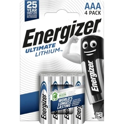 Abbildung von Energizer AAA Batterien, Ultimate Lithium Batterie, 4 Stück