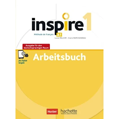 Abbildung von Inspire 1 Ausgabe für den deutschsprachigen Raum: Arbeitsbuch mit Audios online und Code