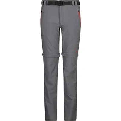 Abbildung von CMP Stretch Zip off Hose für Kinder, Graues Feuer, 98