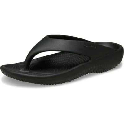 Abbildung von Crocs Mellow Recovery Zehentrenner, Damen, Größe: 41/42, Black Schuhe