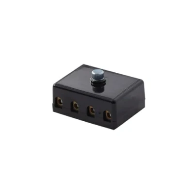 Abbildung von HELLA Sicherungsdose 4 polig 8A schwarz Stecker: Schraubkontakt 8JD 002 294 201