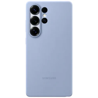 Abbildung von Samsung Silikon Back Cover Hellblau Galaxy S25 Ultra