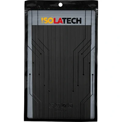 Abbildung von ISOLATECH Schrumpfschlauch Set 2:1 ohne Kleber unbeschriftet Schwarz viele Größen Ø8mm 3,0 Meter in 15Stk x 20cm