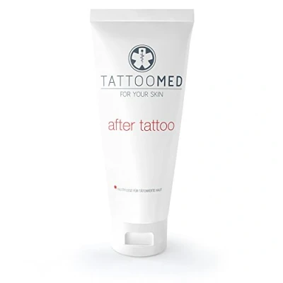 Abbildung von TattooMed After Tattoo Pflege für Tätowierte Haut, 100ml