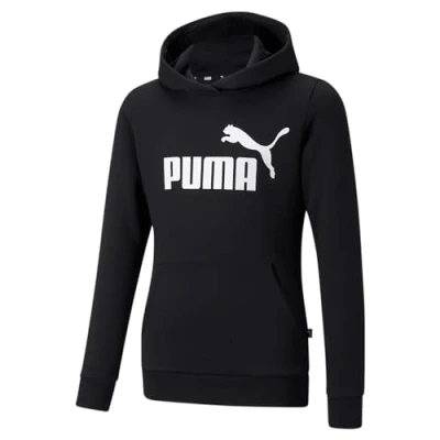 Abbildung von PUMA Damen Ess Logo Hoodie Tr Sweatshirt, Black, XL