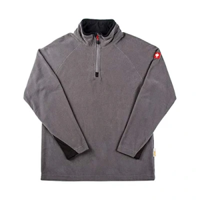 Abbildung von Engelbert Strauss Herren Fleecepullover Troyer dryplexx Micro, Farbe:anthrazit, Größe:M