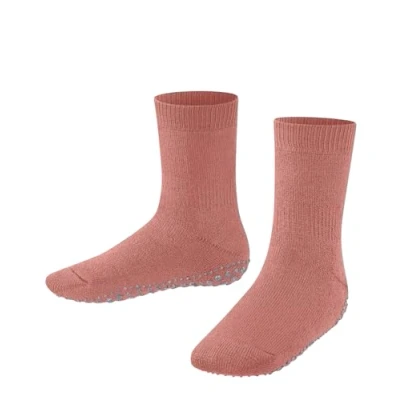 Abbildung von FALKE Unisex Kinder Stoppersocken Catspads K Hp Baumwolle Wolle rutschhemmende Noppen 1 Paar, Rosa Wild Rose 8803, 19/22 EU