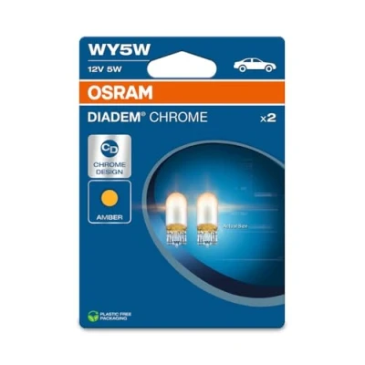 Abbildung von Osram DIADEM® Chrome, WY5W, Doppelblister, 2 Lampen, white